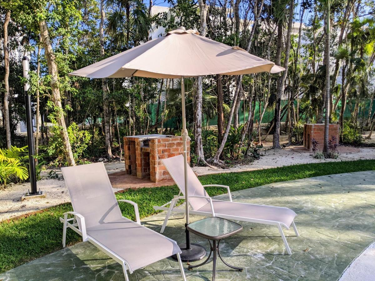 2-Bedroom Condo By The Jungle W/ Swimming Pool Puerto Morelos Bagian luar foto
